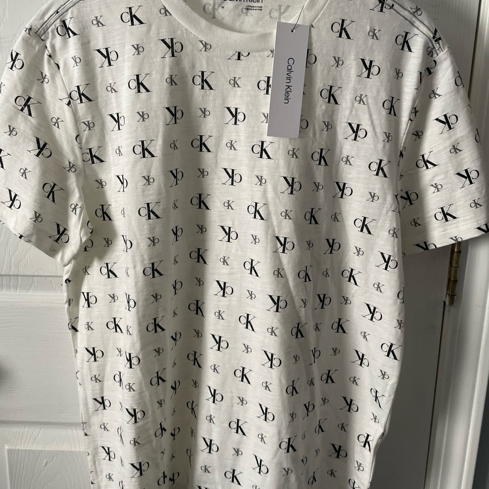 CK white shirt